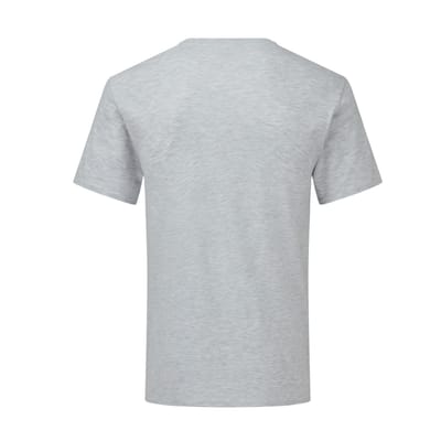 Fruit of the Loom Unisex Adult Iconic 150 Heather V Hals T-Shirt (Grijs)