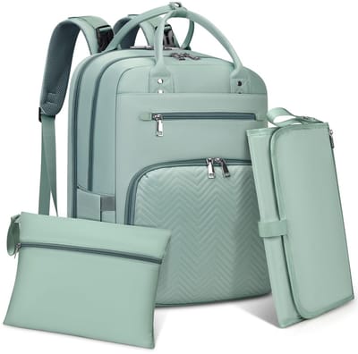 Dailygoods- Luiertas Grote Capaciteit - Draagbare Rugzak - Waterdichte Luiertas - Multifunctionele Luiertas - 20 Vakken - Duurzaam Ontwerp - Babytas