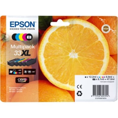 Epson Inktcartridge 33XL (C13T33574012) 5-kleuren Multipack Hoge capaciteit