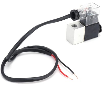 Électrovanne d'air à solénoïde Réactive Durable Étanche Facile à utiliser Accessoires de compresseur d'air silencieux 187V 253V