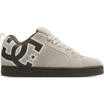 DC Shoes Court Graffik Sneakers Heren - Beige - Maat 43 - Suède
