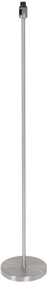 Vloerlamp Noor 3403ST - Stalen verstelbare lamp zonder kap met E27 fitting, ideaal voor binnengebruik - Mexlite