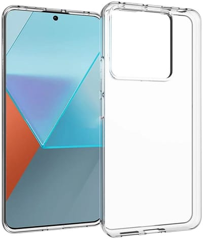 Transparant Dun TPU Hoesje Geschikt voor Xiaomi Redmi Note 13 Pro 5G / Poco X6 | Back Cover | Lichtgewicht | Ultra Dun Hoesje | Flexibel | Zacht TPU | Doorzichtig
