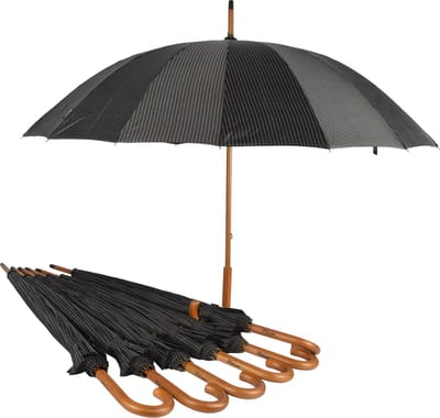 Paraplu 7 stuks - Opvouwbaar Lichtgewicht Paraplu Set Van 7 | Houten Handvat In Haakvorm | Ideaal Voor Unisex