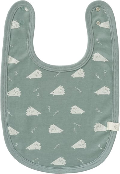 Fresk Slabbetje Jongens - Kraamcadeau – Spuugdoekje – Kwijldoekje - Groen - Hedgehog