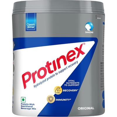 Protinex Original Mélange Protéiné Nutritionnel Pour Adultes Pot de 400 g Haute Teneur en Protéines Nutriments Essentiels Force Immunité
