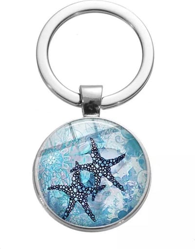 Akyol - Zeester sleutelhanger - Zee - Ster - Sleutelhanger - Water - Strand -
