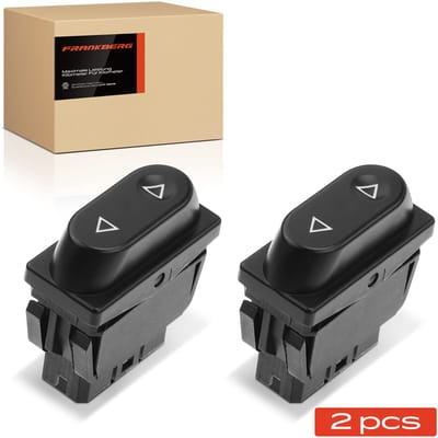 Frankberg 2x Raambedieningsschakelaar Voor Rechts Achter voor Citroën