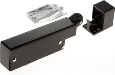 Dictator VS2000 zwart (RAL 9005) haak 1020 50N cilinder regelbaar