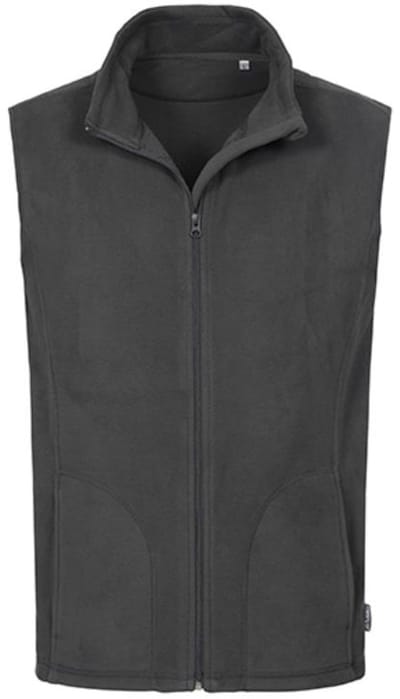 Stedman - Fleece Vest - Grey Steel (Solid) maat M