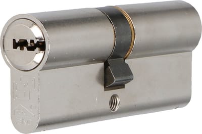 S2 veiligheidscilinder F6 35/40 SKG 2, dubbele profielcilinder (verschillend sluitend)