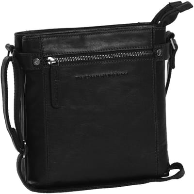 The Chesterfield Brand Schoudertas Laos Shoulderbag Black Zwart