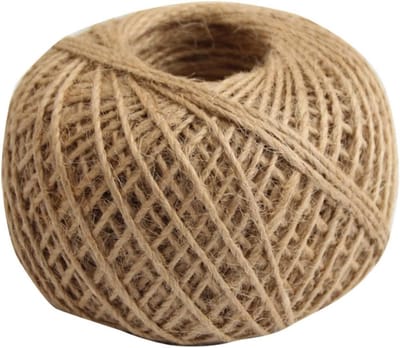Natuurlijk Jute Touw - Ambachtelijk Garen - Huisdecoratie Knutselen - Scheurbestendig Weerbestendig - 10000 meter - Natuurlijk
