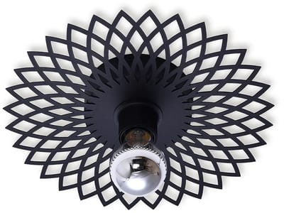 Plafondlamp Ombra Ø 30 cm zwart
