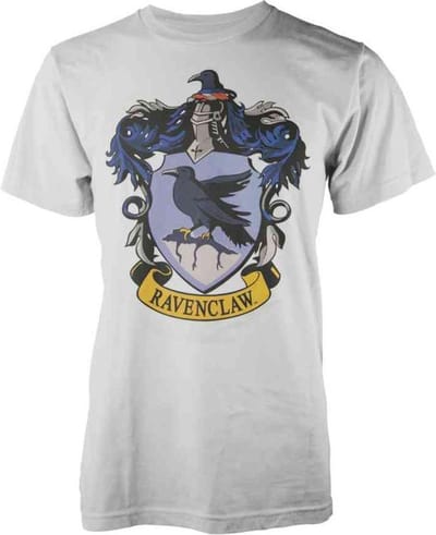 Harry Potter Heren Tshirt -XL- Ravenclaw Wit