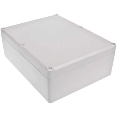 TRU COMPONENTS TC-7910936 Universele behuizing 225 x 175 x 80 ABS Grijs 1 stuk(s)