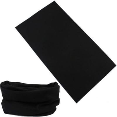 Col Colsjaal - Mondbescherming Nekwarmer Gezichtsmasker - Sportcol Sjaal - Winter Sport Hardlopen Fietsen Motor - Elastisch - One Size - Dames / Heren / Kinderen - Zwart
