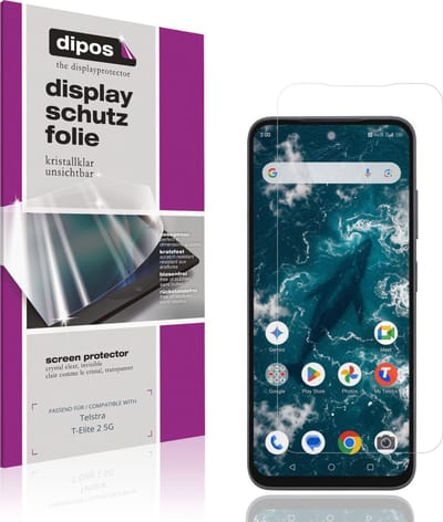 dipos – 4x Beschermfolie geschikt voor Telstra T-Elite 2 5G | Krasbestendige & heldere Screenprotector Ultra-Thin