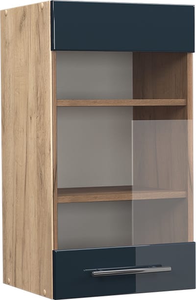 Vicco Fame-Line Keukenkasten – 40 cm Donkerblauw hoogglans