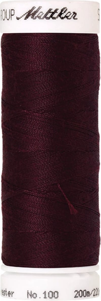 Amann Mettler Seralon Naaigaren – Beet Red (0111) – 200 m – No. 100 – 100% Polyester – Per Stuk