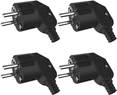 Cosensi - 4 Stuks Europese Stijl Stopcontactadapters