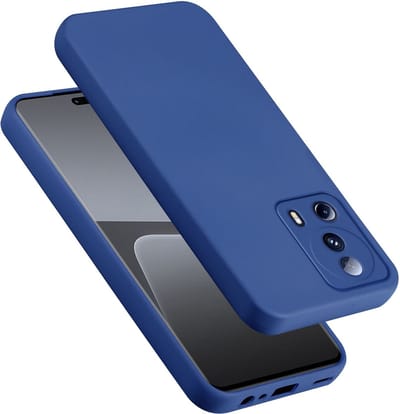 Cadorabo Hoesje geschikt voor Xiaomi 13 Lite in LIQUID BLAUW - Beschermhoes gemaakt van flexibel TPU silicone Case Cover