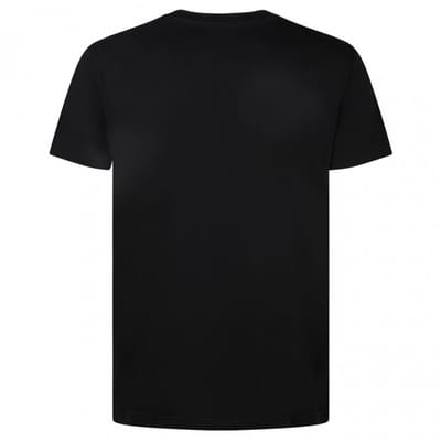 Diesel Industry denim logo zwart T-shirt