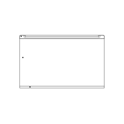AEG glazen plank, kompleet, 458,5x372mm 140166294052