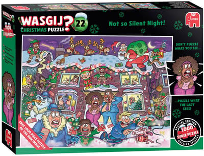 Wasgij Christmas 22 - Niet zo’n stille nacht! - 2x1000 stukjes