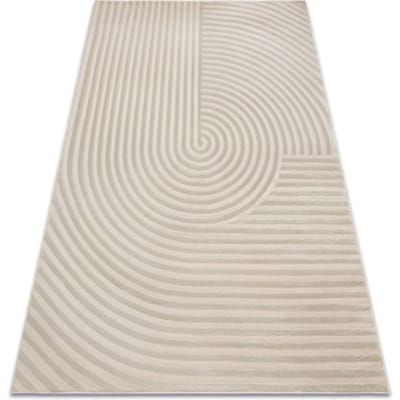 Kleden Rugsx Tapijt BALANCE 1921 taupe - Geometrisch, structure 80x150 cm