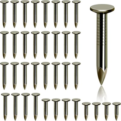 300 stuks stalen dakvilt spijkers - 1-1/4 inch - Countersunk hoofd - Voor schuren daken - Dakvilt - Leisteen - Hout