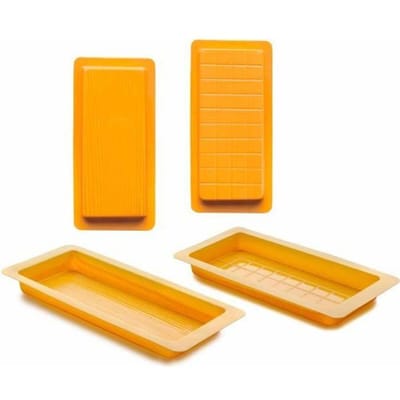 Nougatvormen - Ibili - 793501 - Set van 2 - Polyethyleen - Afmetingen 23x10 cm