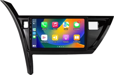 Autoradio met bluetooth - Carplay - Voor Toyota Corolla & Auris (2013-2016) - Geschikt voor Apple en Android - Stereo - Navigatie - Navigatiesysteem auto - 2GB 32GB