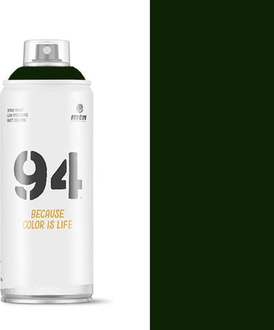 MTN94 Amazone Groene spuitverf - 400ml lage druk en matte afwerking