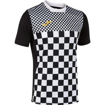 Joma Flag Iii T-shirt Met Korte Mouwen Wit,Zwart S Man