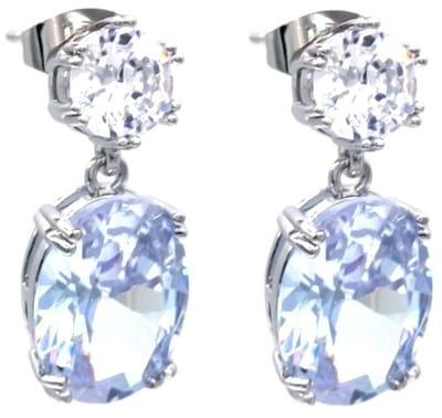 Oorbellen - oorstekers – 2,5cm - RVS - roestvrij staal - zilverkleurig - sieraad - accessoire - cadeau - geschenk - feest – feestdagen