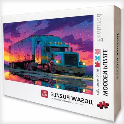 Houten Puzzel - Legpuzzel Jigsaw - Ontspannend Vrijetijdsbesteding - Achterkant Gemerkte Stukjes - 141x87 cm 4000 Stukjes - Sterrenhemel