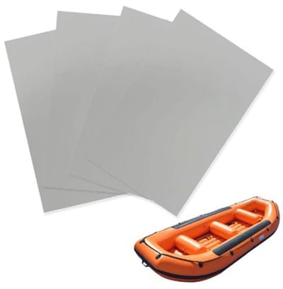 Waterdichte PVC Reparatiepleisters voor Kajak, Boot, en Kano - Set van 4 Stuks