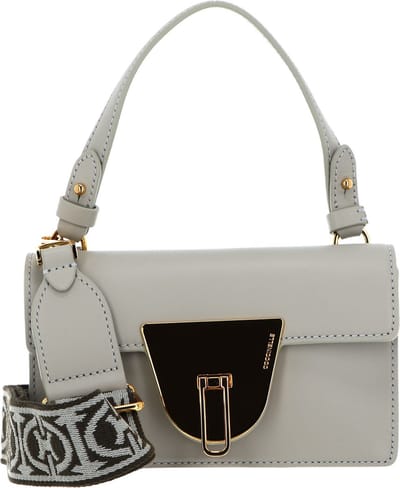 COCCINELLE Leren Schoudertas Avondtas Coccinellenico Selleria Handbag Gelso Beige