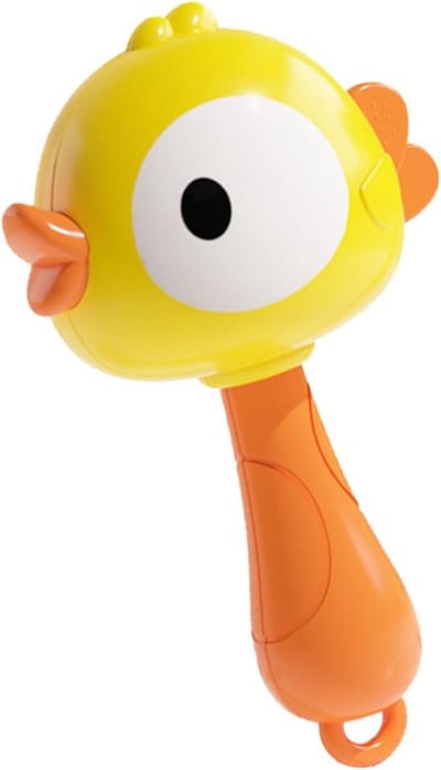 Maracas Kinderen - Rammelaar Speelgoed - Muziek Ontdekken - Hand Coördinatie - 5 x 3.8 cm - Kleurrijk Eend