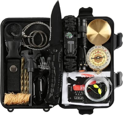 Lexium Noodpakket - Noodpakket rampenrugzak - Noodpakket oorlog - Survivalset - Survival kit
