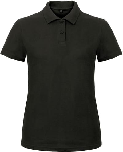 B&C Id.001 Ladies' Polo Shirt CGPWI11 - Black - 3XL