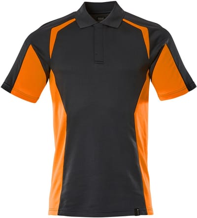 Mascot Accelerate Safe Poloshirt 22083-771 - donkermarine/hi-vis oranje - 2XL