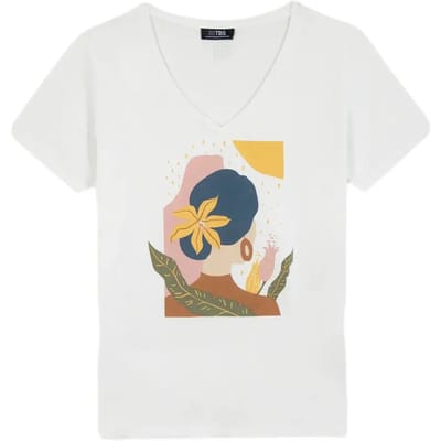 T-shirt dames TBS Sabba