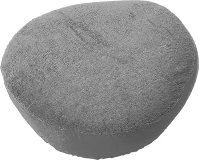 Hoes Sit Fix voor Form Fix XL - Losse hoes voor babyzitje - Voedingskussenhoes - Hoes voor Zitkussen Baby - Badstof/Katoen Hoes - Staalgrijs