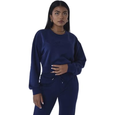 Sweatshirt court grote vrouw Project X Paris Basic