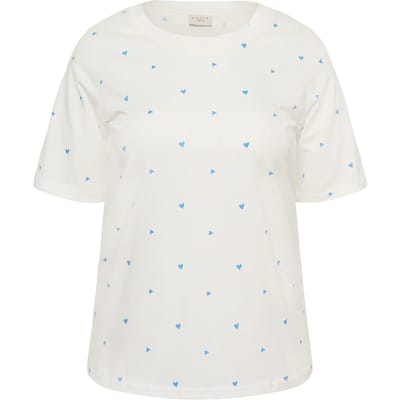 Dames-T-shirt KAFFE Curve KCCordely
