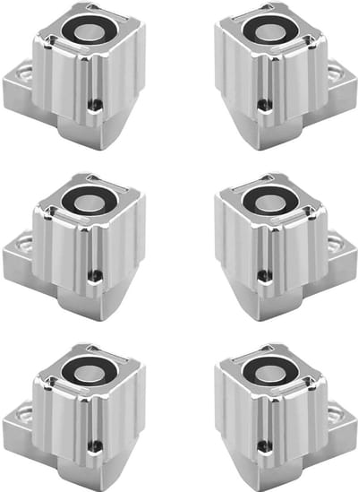 Dailygoods - 3 Paar Metalen Schuifgespen voor Controller Reparatie