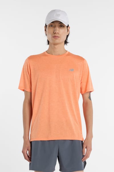 New Balance Rc Essential T-shirt Tangerine Heat Taglia: S | Abbigliamento Sportivo Outlet | Uomo | Arancia