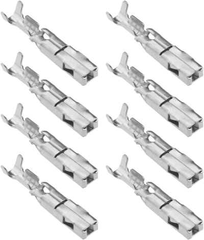 Dailygoody - Auto Connector Klemmen - 50 stuks - Krimp Reparatie Klemmen - Geschikt voor 0,20mm? - 0,35mm? Kabel - Hoogwaardige kwaliteit - Ideaal voo...